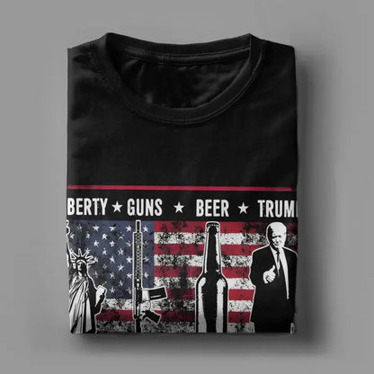 L.G.B.T Liberty Guns Beer Trump T Shirt